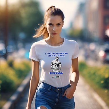I Like My Boyfriend Like My Jeans Ripped - Unisex T-shirt I Like My Boyfriend Like My Jeans Ripped - Unisex T-shirt