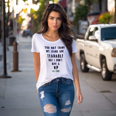 Tearable, Don't Give a Rip - Unisex T-shirt Tearable, Don't Give a Rip - Unisex T-shirt